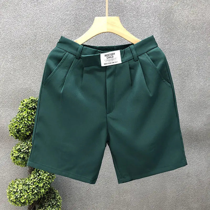 Rostory Double Pleated Shorts