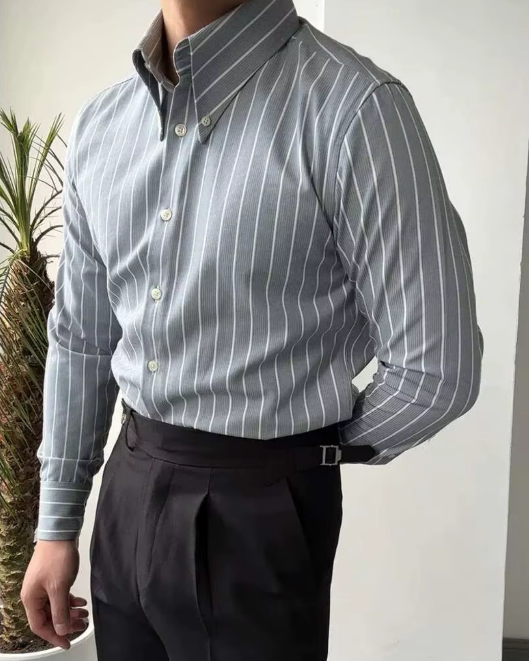 Mirano Striped Retro Shirt