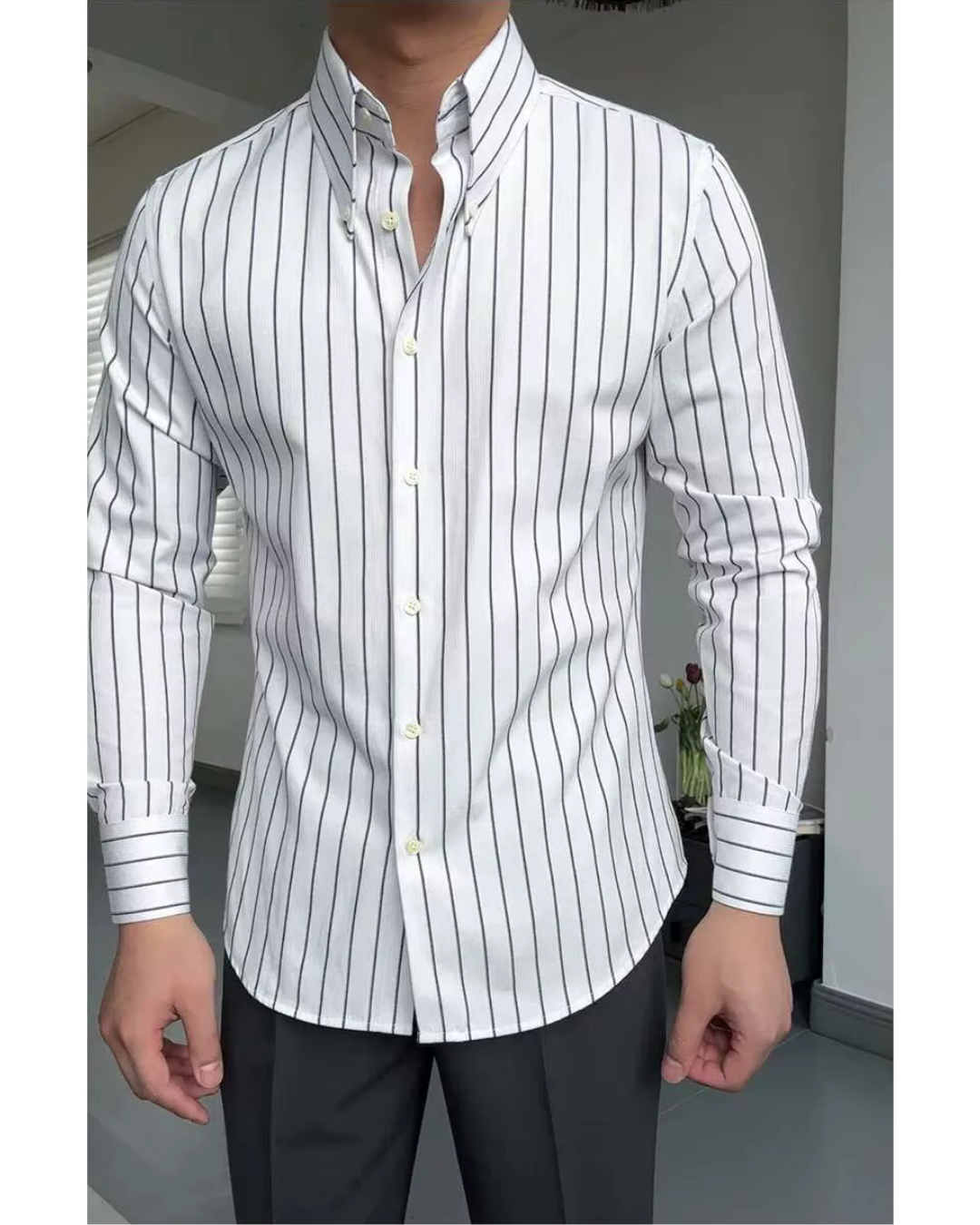 Mirano Striped Retro Shirt