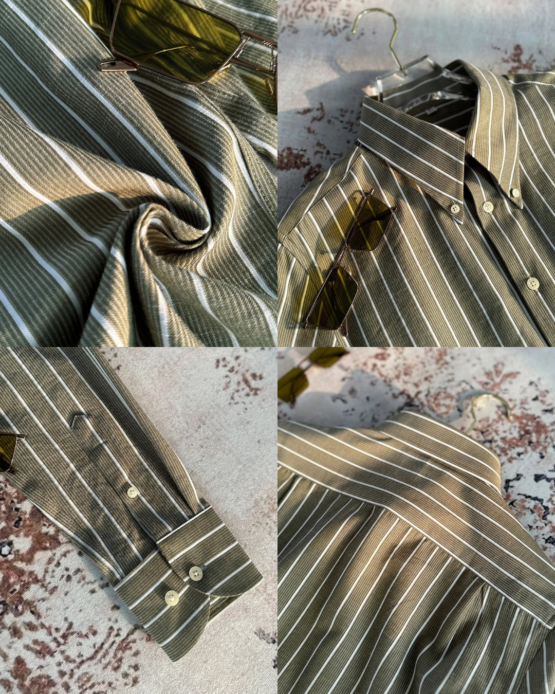 Mirano Striped Retro Shirt