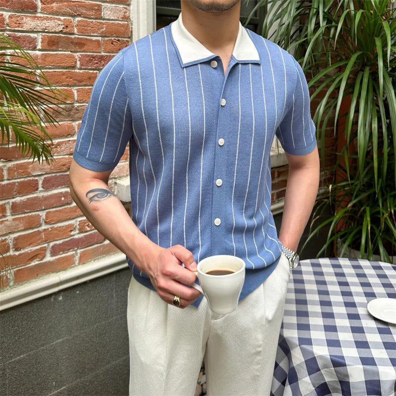 Valerio Striped Cotton Shirt