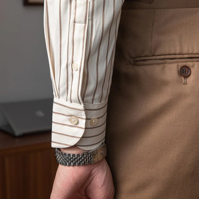 Italian Striped Retro Shirt