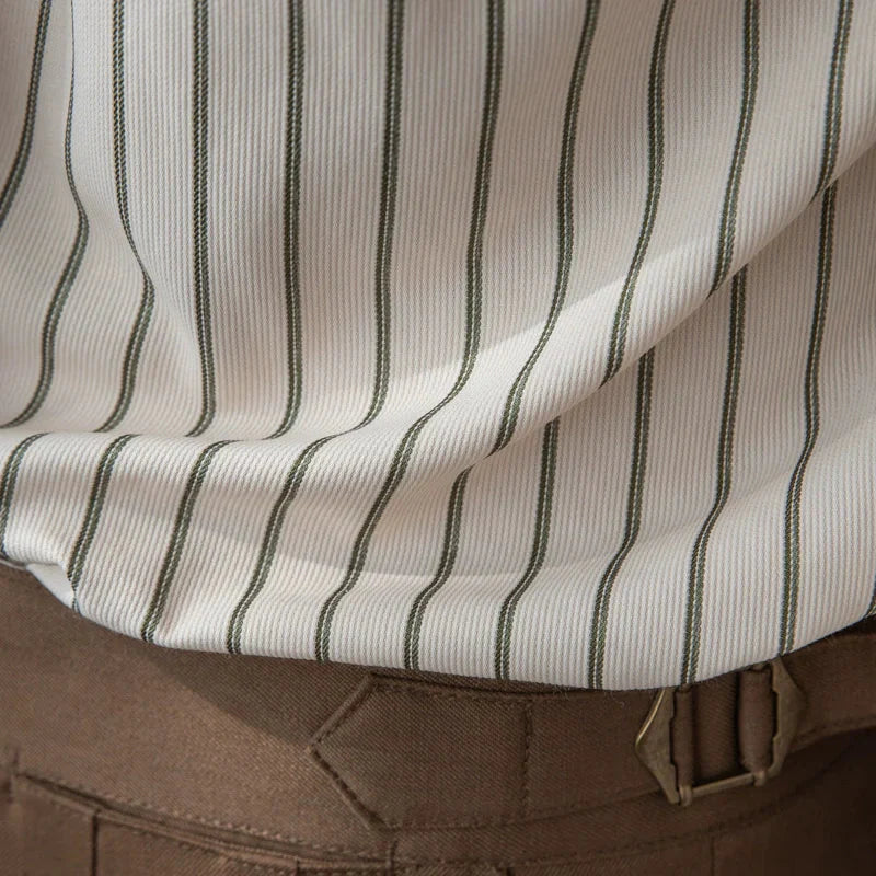 Italian Striped Retro Shirt