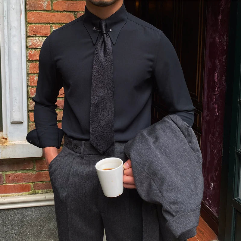 Virevel Pin Collar Shirt