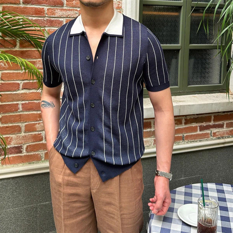 Valerio Striped Cotton Shirt