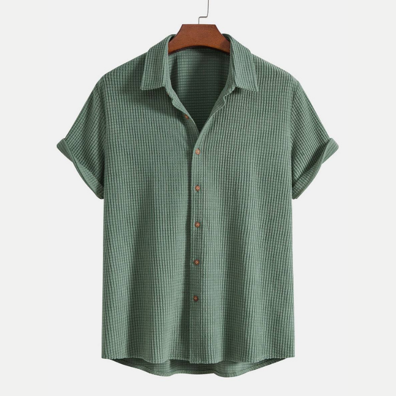 Rayon Textured Cotton Shirt