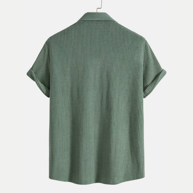 Rayon Textured Cotton Shirt