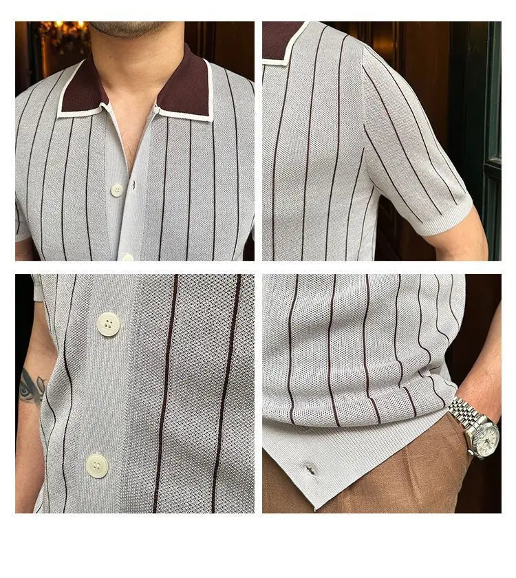 Valerio Striped Cotton Shirt