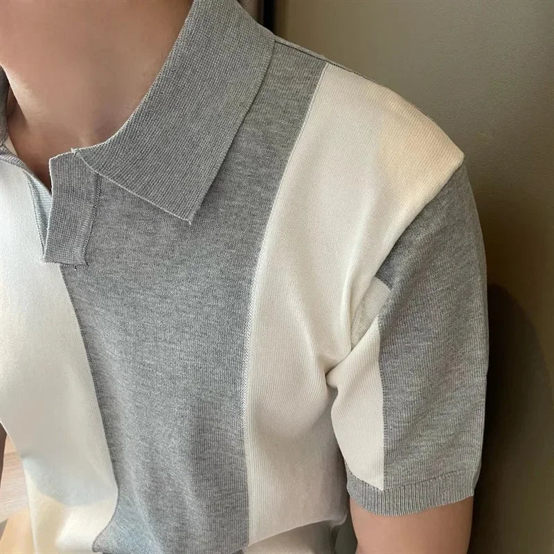 Sophisticated Two Tone Polo