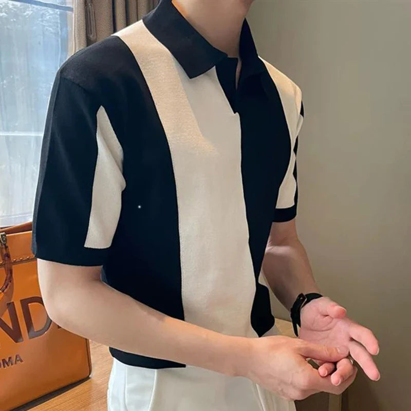 Sophisticated Two Tone Polo