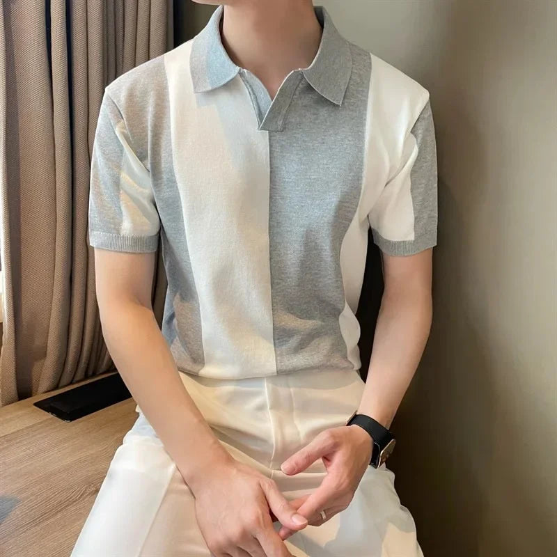 Sophisticated Two Tone Polo
