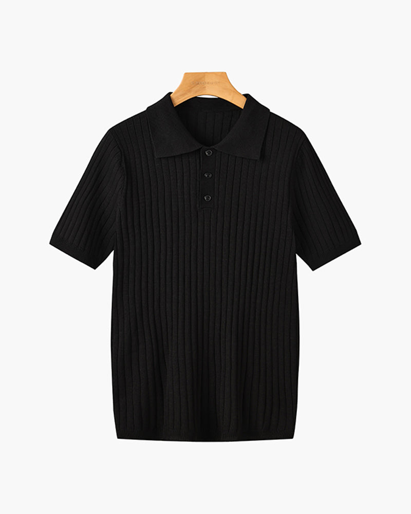 Short Sleeve Alexandro Striped Polo