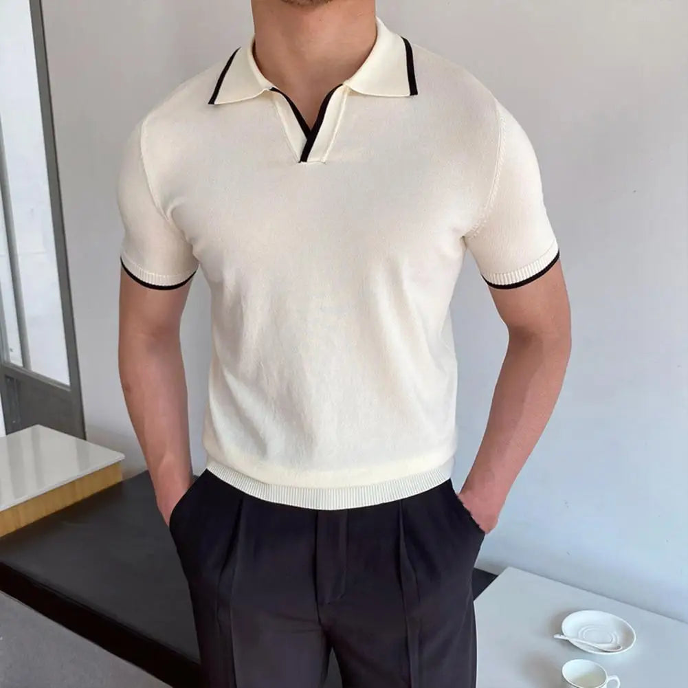 Classic With Line Detail Polo T-shirt