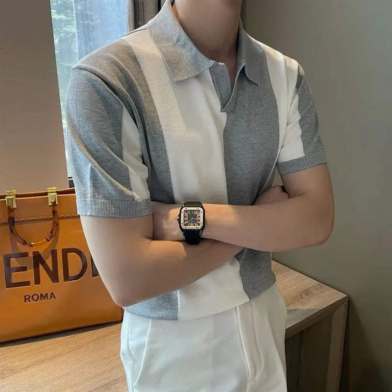Sophisticated Two Tone Polo