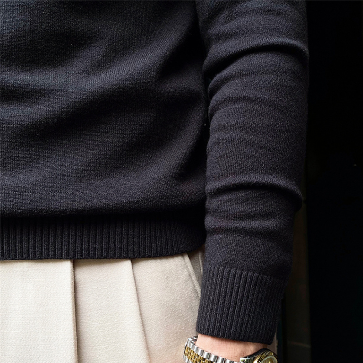 Savile Half Zip Sweater