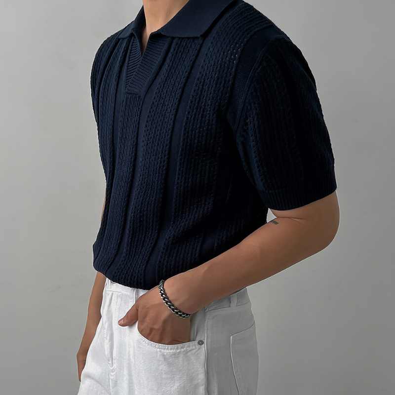 Velasco Knit Cotton Polo
