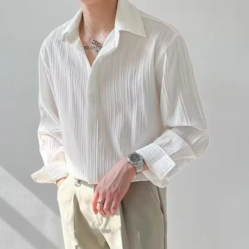 Vincenzo Elegant Striped Shirt