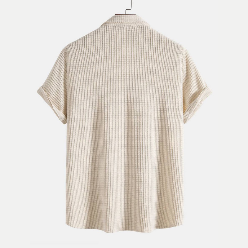 Rayon Textured Cotton Shirt