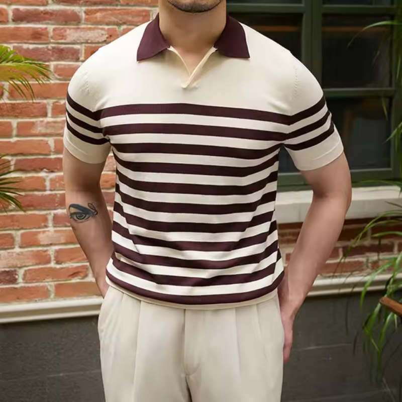 Vıenna Striped Polo