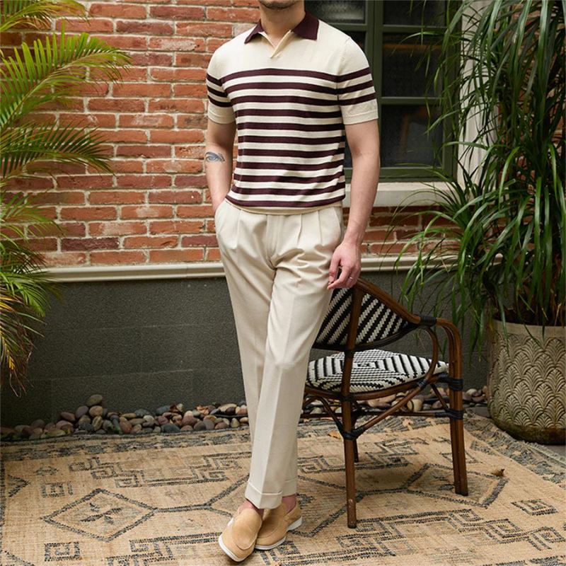 Vıenna Striped Polo