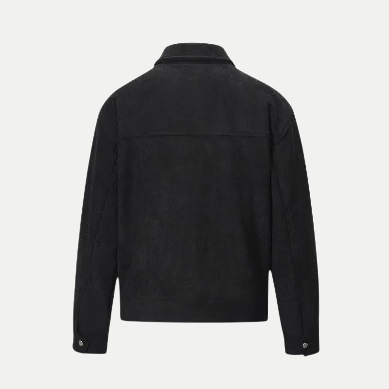 Rocco Antonio Pockets Leather Jacket