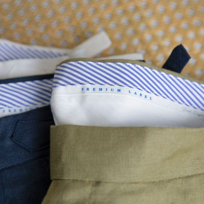 Modena Linen Italian Fabric Shorts