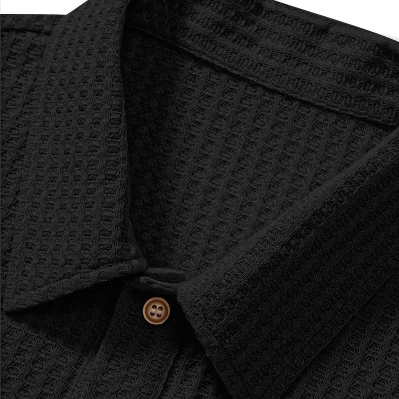 Loos Crest Textured Polo