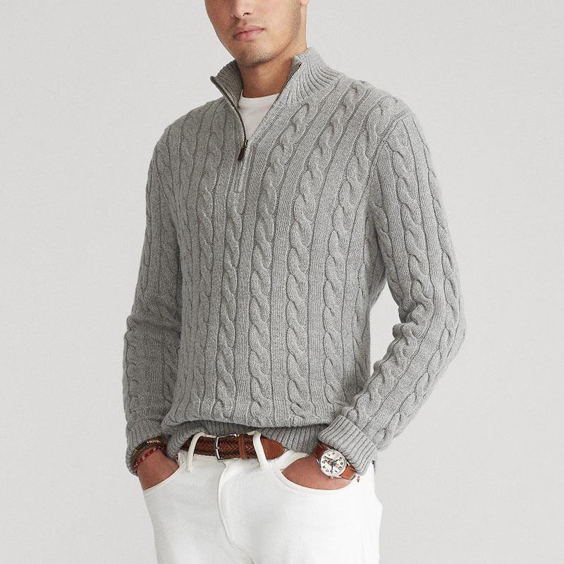 Marco Cable Knit Cotton Sweater