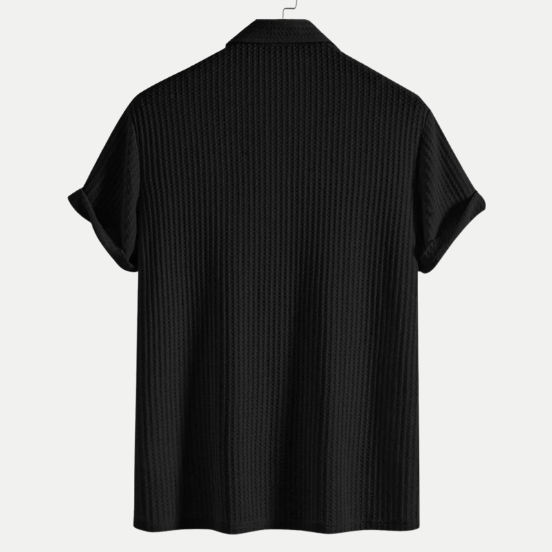 Loos Crest Textured Polo