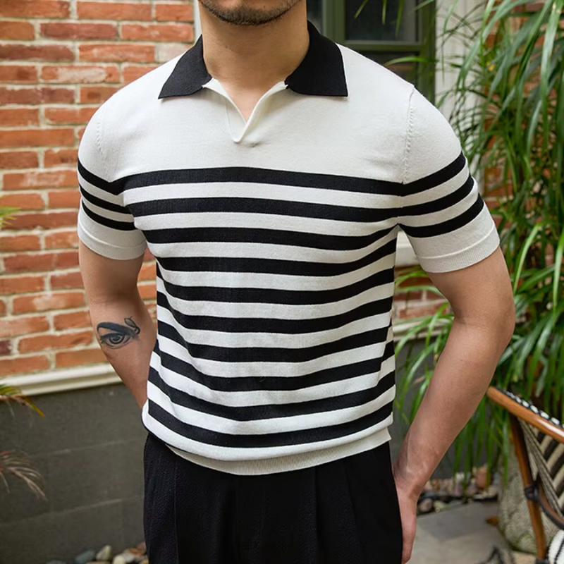 Vıenna Striped Polo
