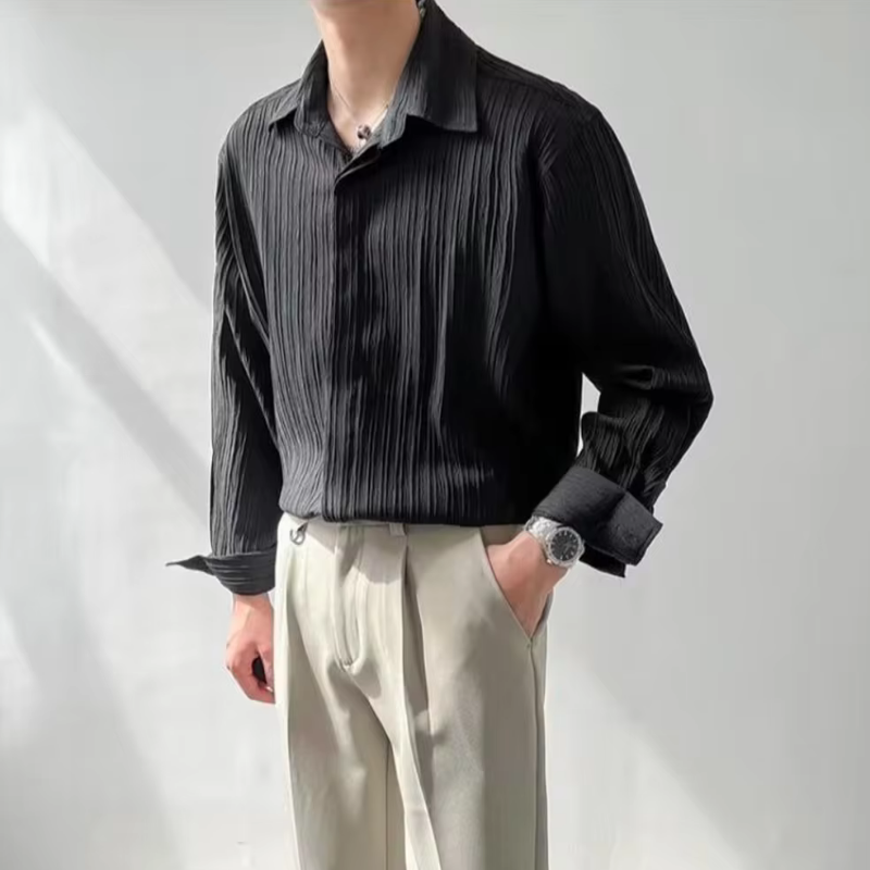 Vincenzo Elegant Striped Shirt