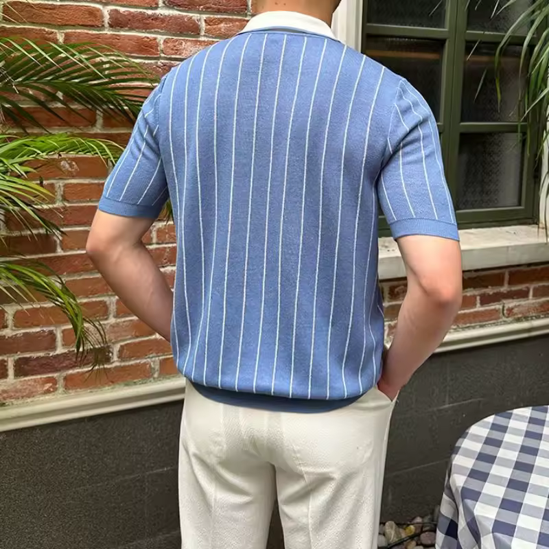 Valerio Striped Cotton Shirt