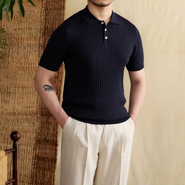 Alessandro Striped Polo