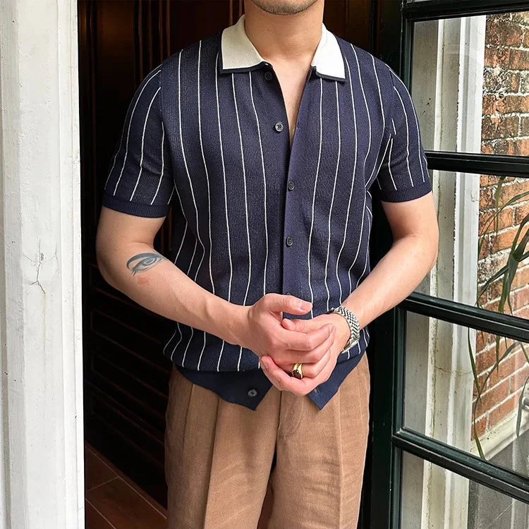 Valerio Striped Cotton Shirt